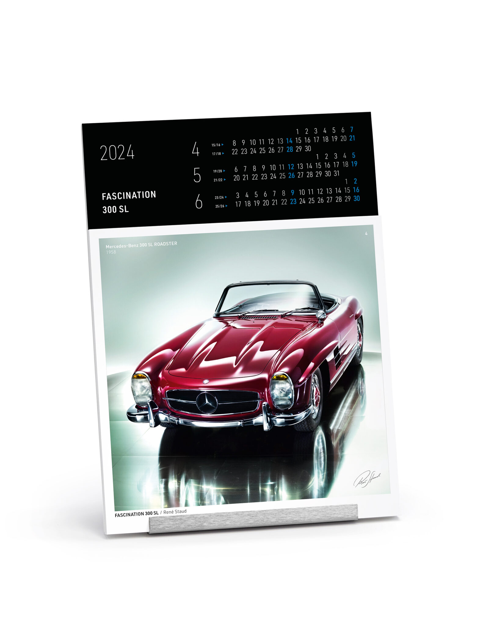 NEU - Mercedes-Benz 300 SL Kalender 2024 - EDITION WILDERMUTH